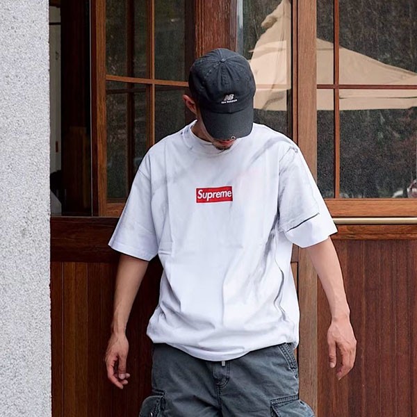 2024ss!シュプリーム MM6 偽物 メゾン・マルジェラ ボックスロゴ ティー tシャツ